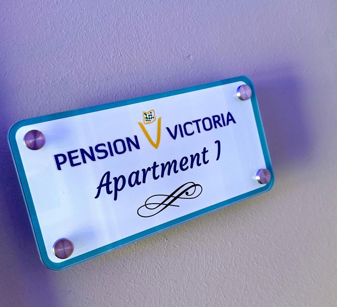 Pension Victoria Halberstadt Esterno foto
